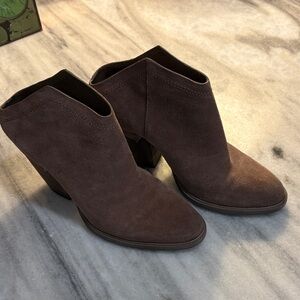 Dolce Vita Dark Brown Ankle Booties